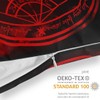 VOID Red Circle Pillow Case Cushion Cover Polyester Waterproof Outdoor