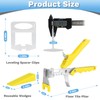 1/8”Tile Leveling System Kit, 600pcs Tile Leveler Spacers Clips+150pcs Reusable