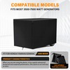 YAFFEY Generator Cover 24”L x 18”W x 20”H, Fits Most