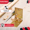KOTARBAU Box Hinge 100 x 35 mm Pack of 10