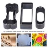 Leather Cutting Dies Set, 6Pcs Leather Hole Punch Hollow Cutter