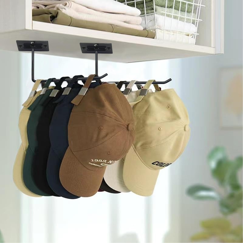 2pcs Universal Tumbler Lid Organizer, Under Cabinet Storage Rack, 3