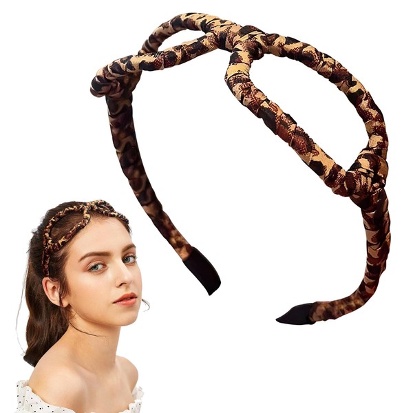 JazSwirl Sunglasses Headband for Women, Trendy Headband Leopard Headband, No