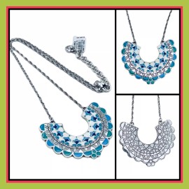 Brighton CASABLANCA GARDEN Reversible U Necklace  MSRP $68 NWT