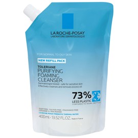 La Roche-Posay Toleriane Purifying Foaming Facial Cleanser, Niacinamide + Ceramides + Prebiotic Thermal Water, Oil Free Face Wash For Oily Skin, Pore Cleanser Safe For Sensitive Skin, Soap Free