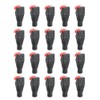 20Pcs Gold Plated Needle DC Power Connector Female Plug Pressure