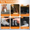 AIYOYOLIFE 79.9 in Dishwasher Drain Hose Extension with 2 Clamps
