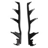 1 Pair Car Headlight Cover Gasket 63128384490 Strong Sealing Black