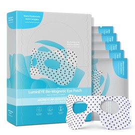 Augenpads gegen Augenringe mit Hyaluron – Feuchtigkeitsspendende Augen Pads & Eye Patches zur Pflege müder Augen, Anti-Falten Collagen Eye Pads mit biomagnetischer Technologie
