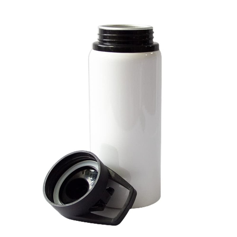 MR.R Sublimation Blanks White Sport Aluminum Bottle Portable Drinking Lid