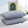 LYMA Bedding Pillow Cases 2 Pack, Ultra Soft Breathable Housewife