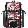 Boombah Catchers Superpack Bat Bag Digital Camo Dark Charcoal/Red - 23-1/2" x 13-1/2" x 9-1/2" - Multiple Colors - Holds 4 Bats - Backpack Version (no Wheels)