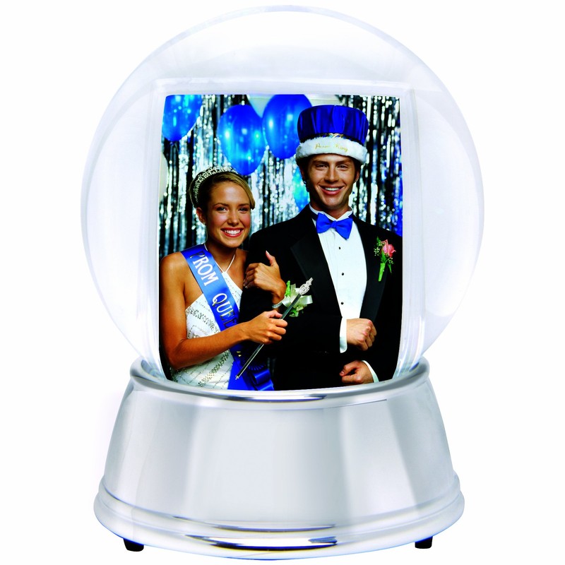 Neil Enterprises Inc. Large LED Light Up Photo Snow Globe