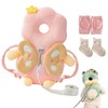 Baby Walker Head Protector, Adjustable Safety Pad Backpack Baby Knee