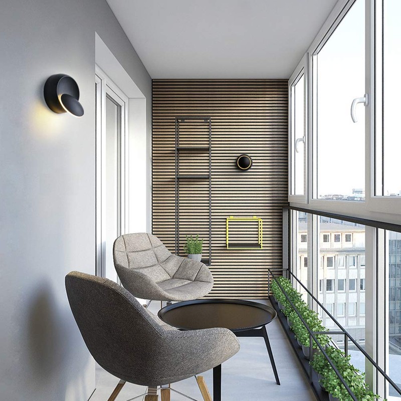 Chrasy Modern Wall Sconce 5W LED Wall Light Lighting Direction