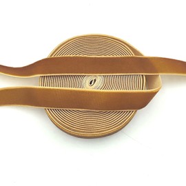 YOOGCORETT 5 Yards Vintage Khaki Brown Velvet Ribbon Christmas Ribbons for Christmas Gifts Wrapping, DIY Craft, Hair Bows Making, Home Party Wedding Decor 5/8"Inch