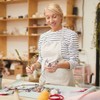lepni.me Organic Eco-Friendly Cotton Chefs Apron | Cooking Baking Grilling