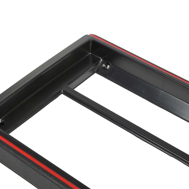 G-PLUS Radio Face Plate w/Red Trim Compatible with El Camino