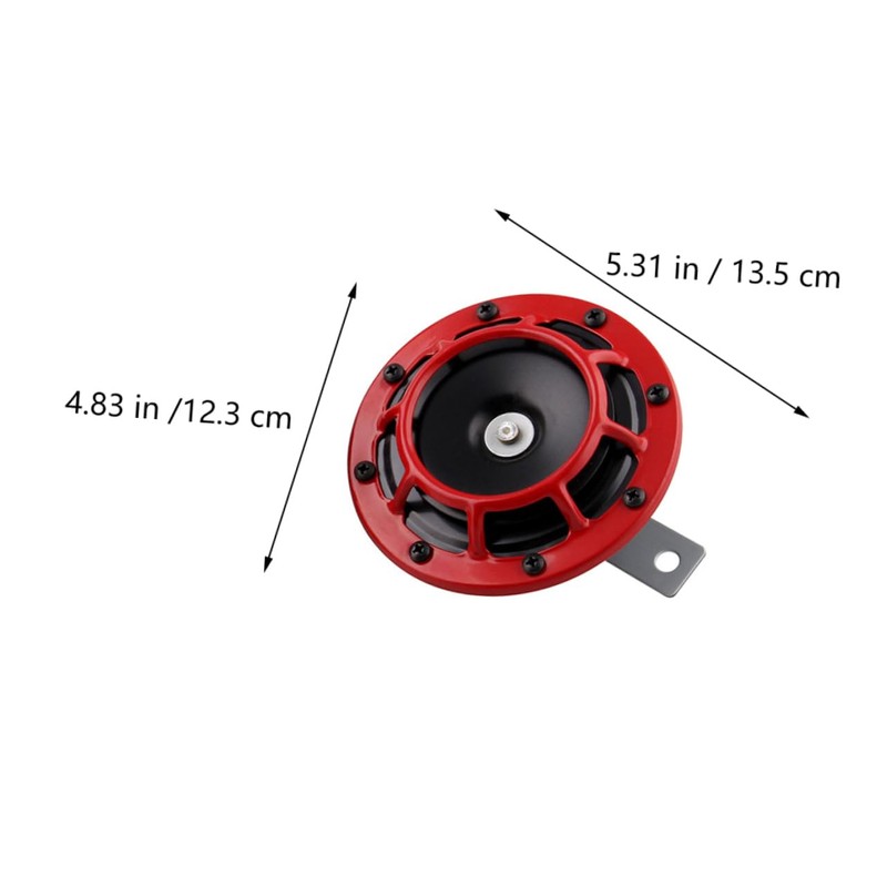 Mikinona Car Horn Set 12v Electric Whistle Horn for Motorcycles