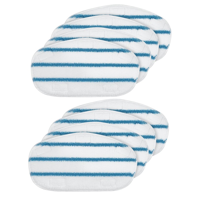 8 Pack Pur Steam Mop Pads Compatible with PurSteam ThermaPro