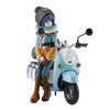 Kaiyodo Artpla Yurucamp Rin and Bike Set 1/24 Anime Scale