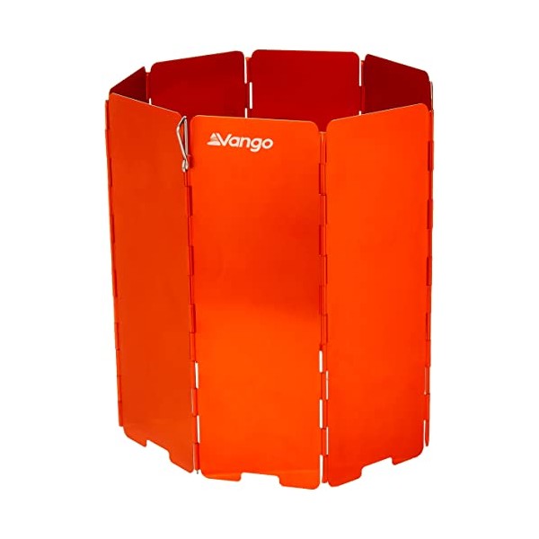 Vango Windshield XL for Backpacking Accessory for Camping Stove-Orange, X-Large