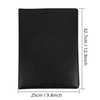 GraduatePro Leather Business Padfolio Notebook with Letter Size Clipboard, A4