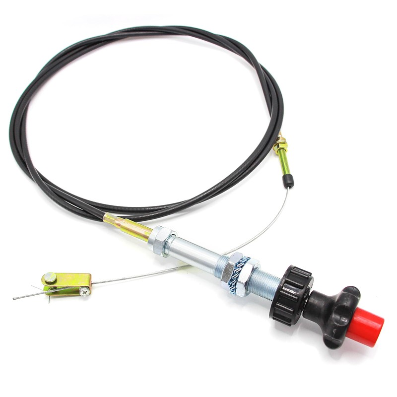 VCGTX10 10FT Vernier Throttle Cable, Heavy Duty Vernier Locking Throttle