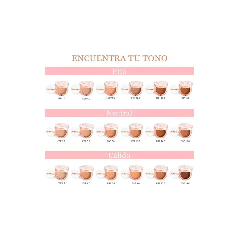 Beauty Creations Base En Polvo Compacto Flawless Stay Tono 2.5