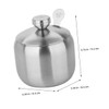 LIFKOME Kitchen Spice Organizer Stainless Steel Seasoning Jars Space-Saving Condiment