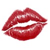 Espresso Yourself – Famous Lipstick Kiss Tattoo (4-Pack) – 3"