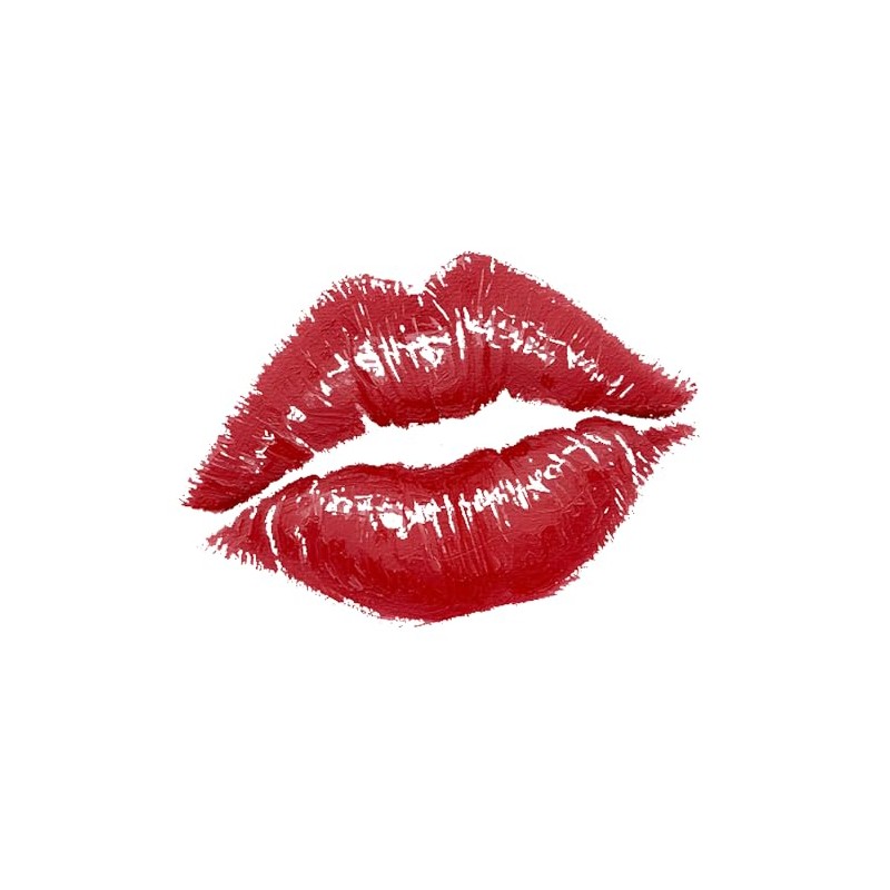 Espresso Yourself – Famous Lipstick Kiss Tattoo (4-Pack) – 3"