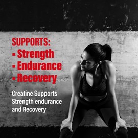 METALIFE 100% Pure Creatine Monohydrate Powder, Canada-Made, 1000 g (200 Servings) Micronized Powder, Muscle Growth, Unflavored, Ideal for Athletes & Fitness Enthusiasts, Third party lab tested, Vegan