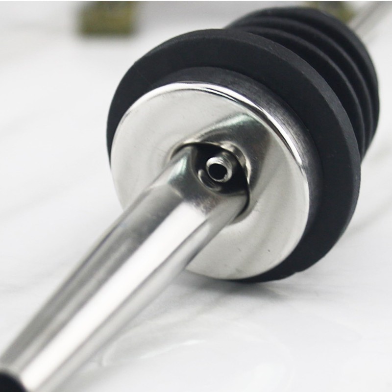 QANYEGN Stainless Steel Pourers, Spout Cone Nozzle with Silicone Dust