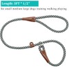 YUCFOREN 3FT Slip Lead Dog Leash, 1/2 Inch Thick Nylon