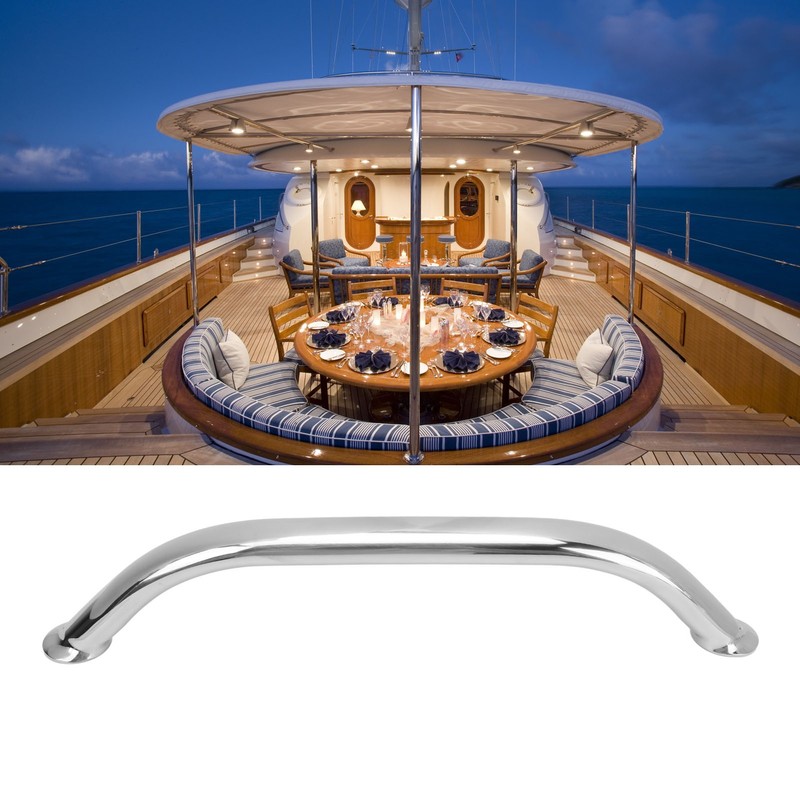 Boat Grab Bar Marine Grade Stainless Steel Sturdy Grab Handle