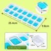 TOPOST Moldes para Hielo Paquete de 4, Cubos Bandeja de