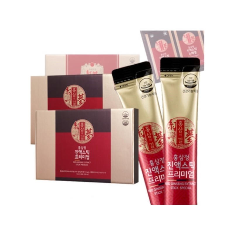Hongsam-ui-gil Red Ginseng Extract Stick Special 5 Boxes (+Shopping Bag)