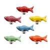 EleCharm Ayygift 6pcs Creative Cute Fish Cupboard Door Pull Handles