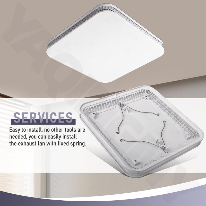 FG701S Universal Bathroom Exhaust Upgrade Grille Cover Compatible with Bro-an