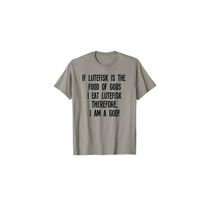 Funny Lutefisk Logic T-Shirt