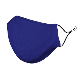 DALIX Cloth Face Mask Reuseable Washable in Royal Blue Made in USA - S-M Size