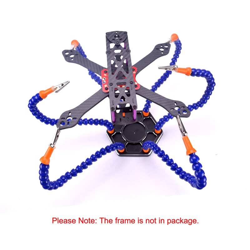 YoungRC Soldering Station with 6 Flexible Soldering Helping Hand Arms
