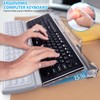 Laokiiy Keyboard Riser,Computer Stand Acrylic Tilted Holder for Easy Ergonomic