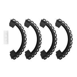 ANCLLO Traversing Machine Protective Ring for DJI Avata Paddle Protector Drone Bumper Ring Accessory (Black)