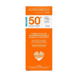 Alphanova Sun Face Cream Environment Friendly SPF50+ Organic 50g