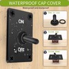 HOKAAER Heavy Duty Toggle Switch ON-Off 12V DC 30A 2