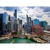 CALVENDO Puzzle Chicago, Illinois 1000 Pieces Laying Size 64 x