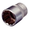 KS Tools 911.1577 Bi Hex Socket, 1/2-Inch, 17mm
