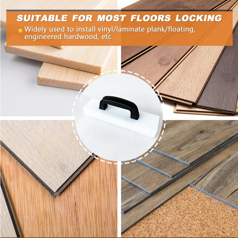 MinliGUY Heavy Duty Flooring Tapping Block - Suitable for Laminate,